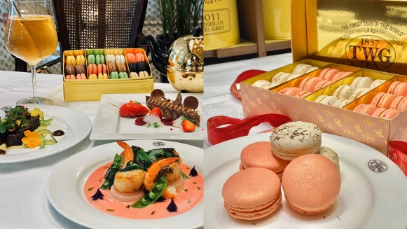 情人節限定馬卡龍！TWG TEA推「甜蜜情人節套餐」以茶入菜，每一口都是細緻茶香