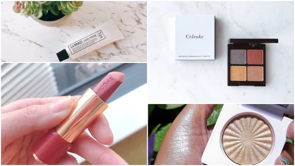 【美妝編輯來推薦】情人節脫單桃花妝：蘭蔻奶茶天鵝絨唇膏、仙女光打亮盤、野玫瑰護手霜…絕美試用報告