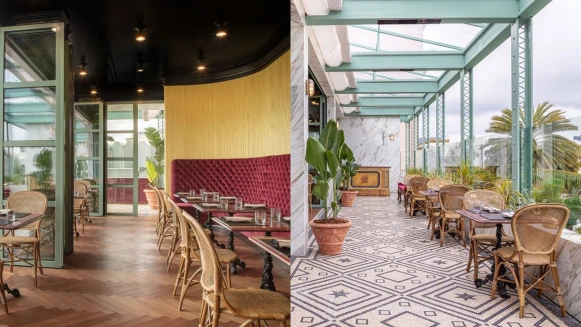 攜手義大利米其林廚神合作！Gucci餐酒館比佛利山分店開幕，紅色大理石餐桌、紅絲絨長椅…復古店裝必朝聖