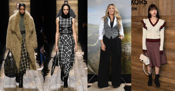 2020秋冬紐約時裝週｜MICHAEL KORS優雅逃離城市，帶Blake Lively、韓星Joy奔鄉村！套上斗篷、流蘇裙，慵懶美超時髦～