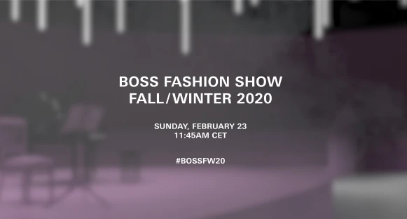 2020秋冬米蘭時裝週｜HUGO BOSS轉移陣地第二季！2／23晚間6點45分，奧蘭多布魯零時差跟你一起看～