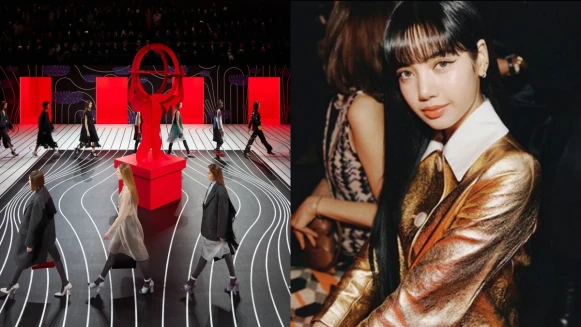 2020秋冬米蘭時裝週｜炫目全場的超現實迷幻空間！Black Pink Lisa以洋娃娃造型現身Prada秀場！