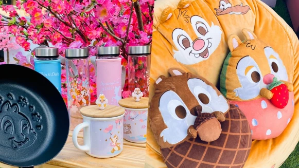 奇奇蒂蒂來了！HOLA與迪士尼推最萌櫻花季16款奇奇蒂蒂、小鹿斑比居家好物，好想全部帶回家