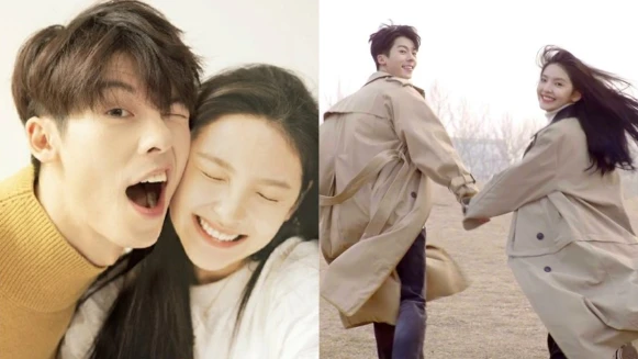 許光漢、章若楠合作新片《你的婚禮》海報甜蜜破表!親密臉貼臉、牽手回眸...太羨慕女主角了