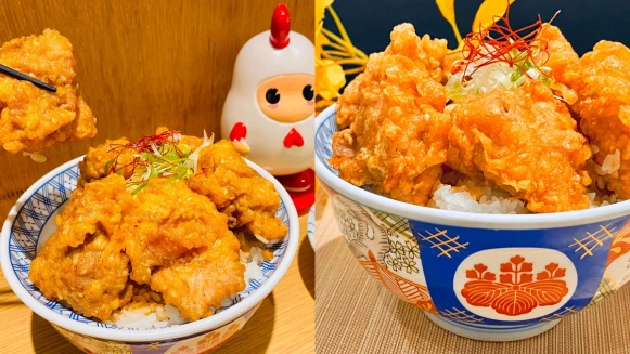 香香雞變丼飯了！金子半之助X繼光香香雞推「香香雞天丼」還有炙燒鮭魚5種新品登場