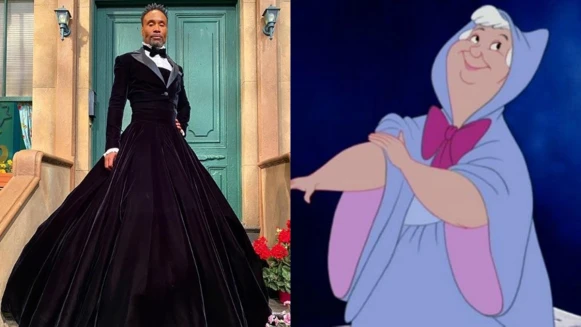 同志男星比利波特出演《灰姑娘》真人版電影神仙教母:「魔法是沒有性別之分的!」