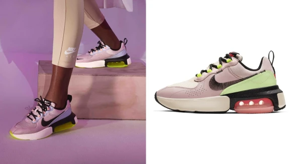 經典勾勾變成刺繡！Nike全新推出粉嫩色系Air Max Verona，氣墊擴大200%走起路來更舒適
