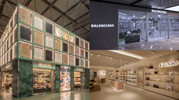 桃園機場多了這裡可以逛！昇恆昌打造500坪精品通廊，BALENCIAGA、Roger Vivier首次進入免稅店