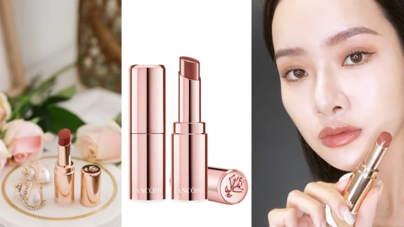 蘭蔻口紅「#274」這個色號務必筆記！人間最美奶茶色再出「絕對閃耀水蜜光唇膏」質地，4種#274唇彩可以整套收集