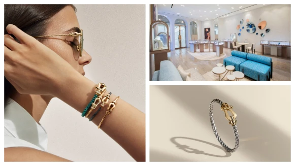 法國頂級珠寶 FRED 登陸台北101，超性格繩纜造型珠寶展現法式摩登美學。