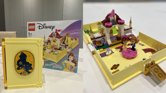 樂高「迪士尼口袋故事書」系列搶先開箱！一秒進入公主童話世界，陪小美人魚玩溜滑梯、野獸能變身王子