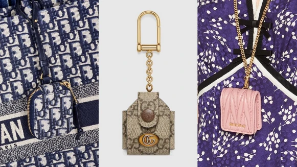 盤點各大精品Airpods保護套！Dior老花圖騰、Bottega Veneta經典編織、Miu Miu粉嫩皺褶、Gucci復古文青、Fendi細緻皮革…哪一款深得你心
