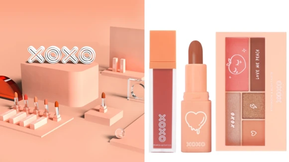 泰國彩妝XOXO 2020年終於引進台灣，必買3大商品推薦，桃色包裝的唇釉、霧面唇膏、眼影腮紅盤真的「泰」欠收