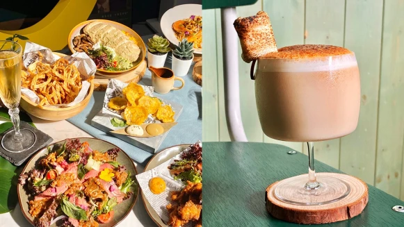 離塵不離城！SELF Oasis綠洲推「解憂」系料理，質感餐酒館白天也能享受微醺午後