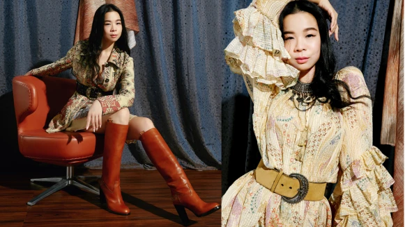 時尚女王李瑜的華麗冒險！這個春日，就以ETRO充滿義式風情的百變奢華印花，打造出奔放不羈的迷人風情！