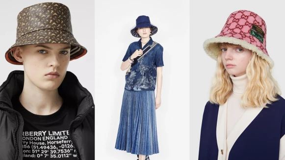 2020春夏大勢配件「老花漁夫帽」！Louis Vuitton經典、Dior氣質、Burberry前衛、Gucci復古、MLB時髦...哪一款深得你心
