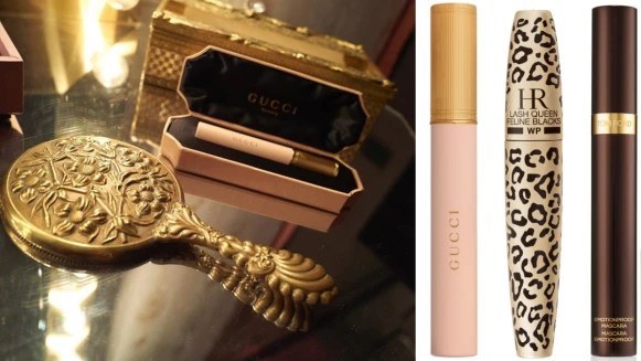 又美又好用的高顏值睫毛膏推薦！GUCCI裸粉x金超優雅、HR赫蓮娜狂野豹紋、Tom Ford咖啡金，光看外表就滿足感爆表