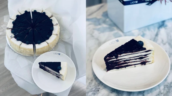 Lady M全新口味「藍莓起司千層蛋糕」登場！2020年全球首度上市，酸甜滋味令人難以抗拒