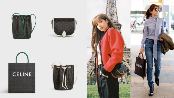 台灣只有這處可以買！CELINE老花包再推純白色、翡翠綠色，為熱情的夏季注入沁涼氣息