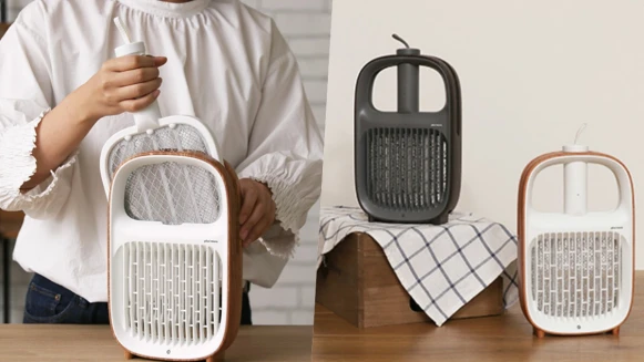 滅蚊神器！電蚊拍+捕蚊燈兩用家電，家中不用再怕蚊子入侵