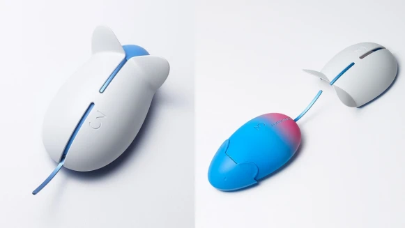 不准再加班！神奇滑鼠會「脫殼」，一到下班時間就跑給你追