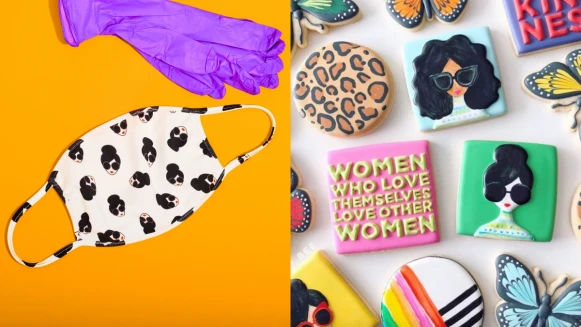 感謝所有防疫人員！Alice+Olivia捐口罩給前線醫護，並開賣「娃娃頭布口罩」，喊話＃MaskTogether 保護自己守護他人