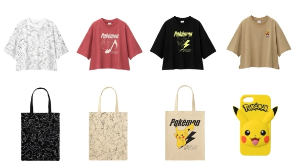GU首度推出Pokémon寶可夢聯名系列，手刀搶購超萌皮卡丘手機殼、胖丁居家服、伊布托特袋