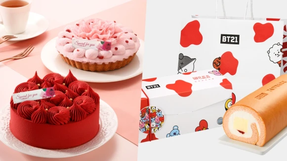 少女心爆棚！亞尼克x BT21推「草莓多多」生乳捲、6款母親節蛋糕推薦