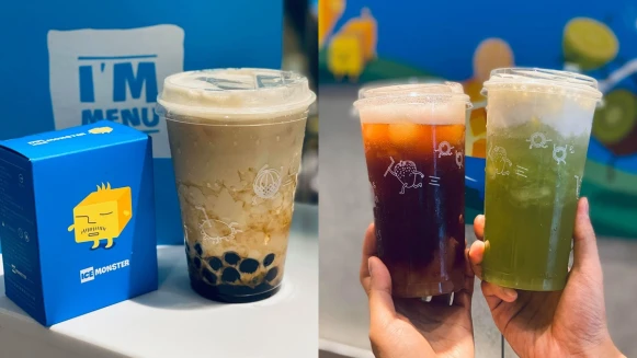 ICE MONSTER也有手搖了！獨創「茶冰塊」鎖住高山茶香，新鮮葡萄水果茶、哈密瓜奶蓋必喝