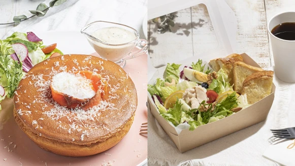 超罪惡！petit doux微兜推「白日夢香鮭瓦帕鬆餅」起司尬鮭魚鹹鬆餅，切開後還會牽絲超誘人