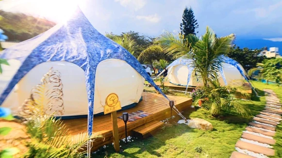 能眺望七星潭入眠！花蓮「踏浪星辰露營Camp」豪華帳篷美翻，還能看星星、烤肉超享受