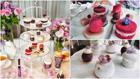 最浪漫的母親節下午茶來了！文華東方和Sisley推出「黑玫瑰珍寵下午茶饗宴」，讓你和媽媽共享甜蜜滋味～