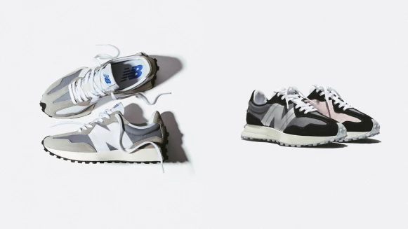 非搶購不可！New Balance經典灰搭上嬰兒粉，再推全新復古球鞋327系列