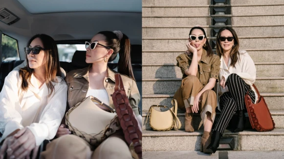 Chloé 「閨蜜包」製造機！蔡詩芸、孫芸芸、關穎，三對母女的時髦選包法