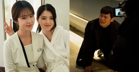 《夫婦的世界》花絮照曝光!小三賢書姊妹淘、恐怖情人跪地流真情,原來私下感情都超好!