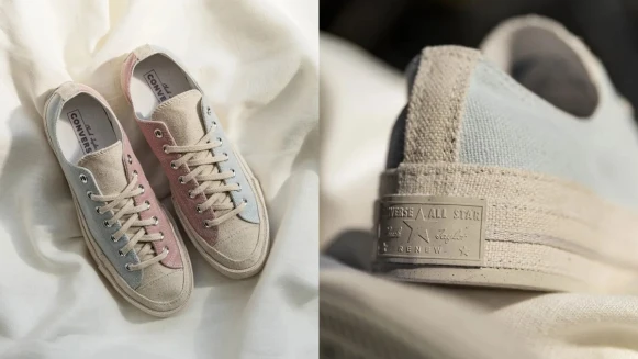 台灣即將開賣！Converse全新Tri Panel Renew系列登場，低筒Chuck 70換上柔霧粉、天空藍配色