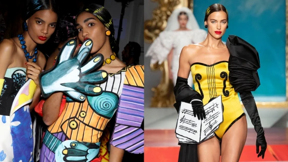 Moschino 畢卡索系列讓穿搭變有趣！油漆桶包、牛角包、六指頭包⋯全系列一次看