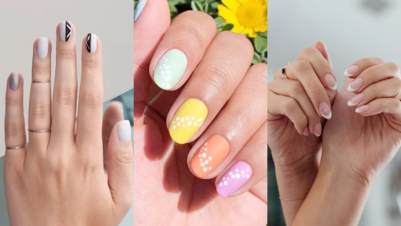 2020夏天美甲3大趨勢:極光美甲、極簡法式、童趣跳色,就從這20款指彩範例裡找靈感