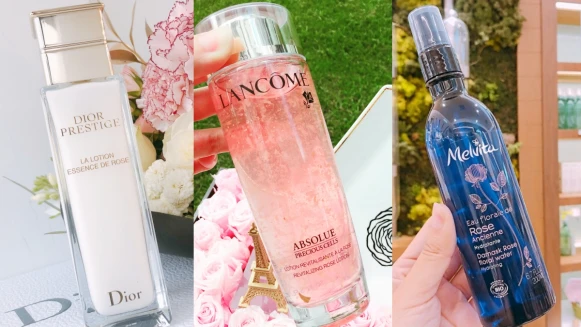 保養控最愛「玫瑰水」,可單用、可濕敷超多用途! Dior迪奧玫瑰面膜水、LANCOME蘭蔻玫瑰精露、Melvita玫瑰花水…最紅三罐詳細解析