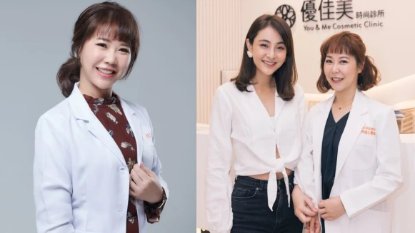 臉有「線條感」才年輕！陳國玉醫師用鳳凰電波讓女星趙唯伶大V臉變小V，「被朋友Tag的手機照片，竟跟自己修過的一樣美」！