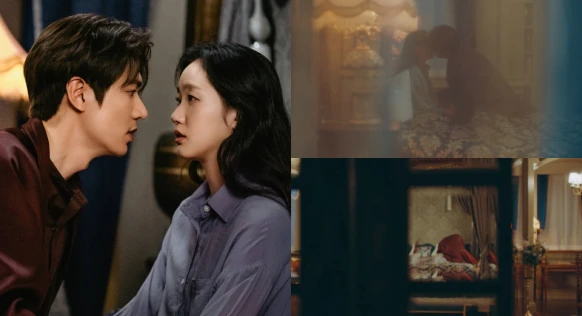 《The King：永遠的君主》第12集太吊胃口！親密戲太保守？！李敏鎬 都撲向 金高銀 了，還在害羞怕看肩膀、拉遠鏡頭，撒糖時間不多了！
