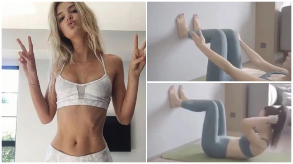 只需家裡/辦公室的一面牆！搭配這4組動作訓練可以輕鬆瘦肚子！