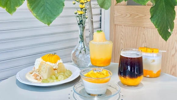 芒果控必吃！Shun Coffee推5款全新芒果甜點、飲品，必吃芒果戚風蛋糕滿滿餡料超療癒