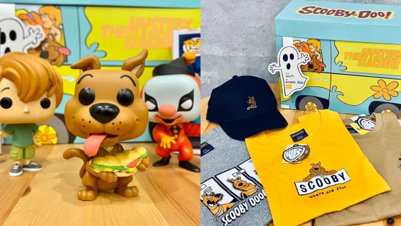 童年回憶殺！史酷比Scooby-Doo 10款周邊商品登場，史酷比公仔、CACO聯名系列大公開