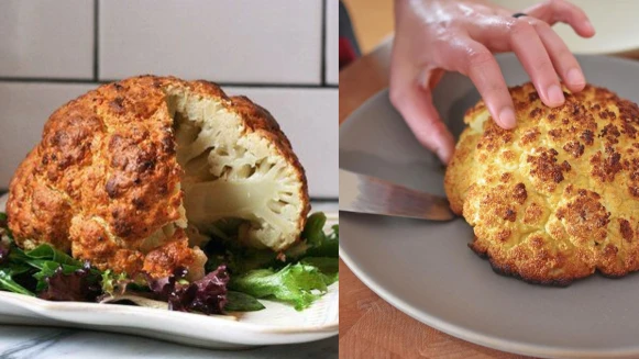 比花椰菜飯更省時、更營養!花椰菜整顆烤 淋上的醬汁是關鍵!