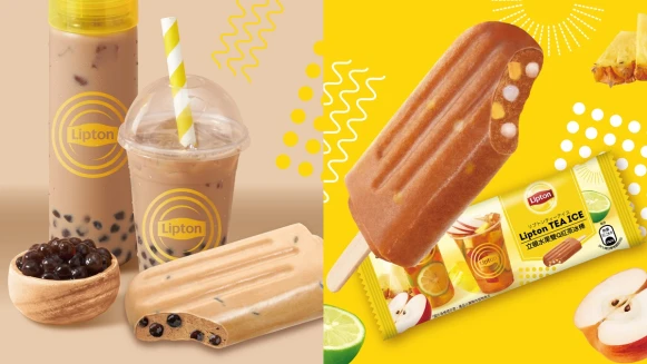 珍奶變冰棒！立頓X杜老爺推珍珠奶茶、雙Q水果台灣限定冰棒，吃的到珍珠，每一口都透心涼