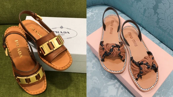 夏天就是要穿美美的涼鞋！精品涼鞋一次看：Gucci、Balenciaga、Miu Miu⋯