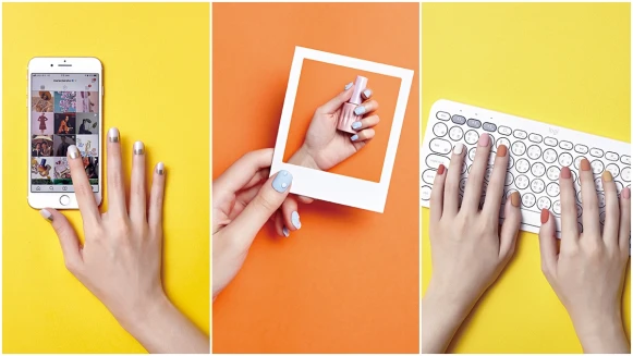 美甲師最推IG爆款夏指彩!「水滴凝膠、鏡面極光、霧面土色、水彩暈染」非跟不可!