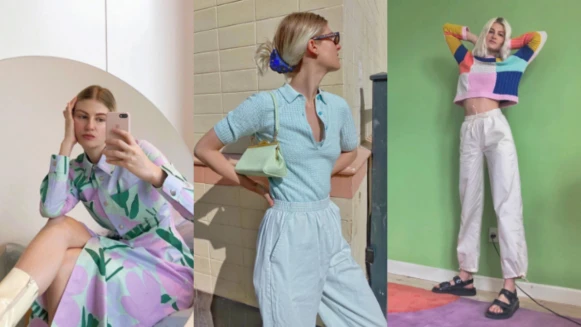 玩弄色彩的丹麥時裝達人！Anne Johannsen 堪稱北歐調色盤，夏日就用色彩堆疊層次感