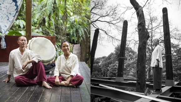 火災後親手蓋回家園！優人神鼓，「困頓匱乏來臨時，最豐富的地方，往往就在自己裡面。」